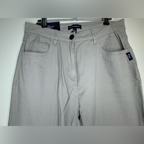 Silver Jeans Ashley Khaki Wide Leg Pants - Picture 4 of 8